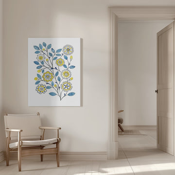 Decorative Floral | Canvas - Room Interior 1