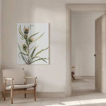 White Thistle | Canvas - Room Interior 1