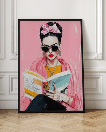 Fashionable Book Lover | Poster - Room Interior 1