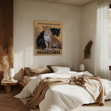 Munich Zoo Jaguar Panther | Canvas - Room Interior 2