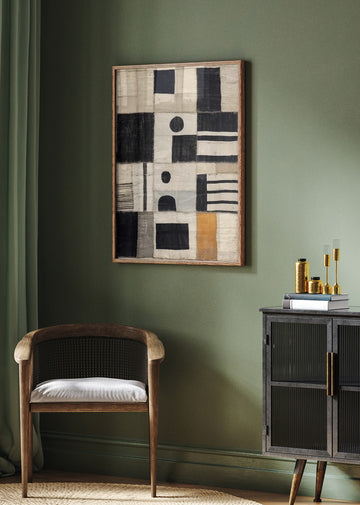 Patchwork Symphony | Poster - Room Interior 2