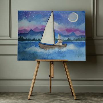 Sailboatbunny | Canvas - Room Interior 1