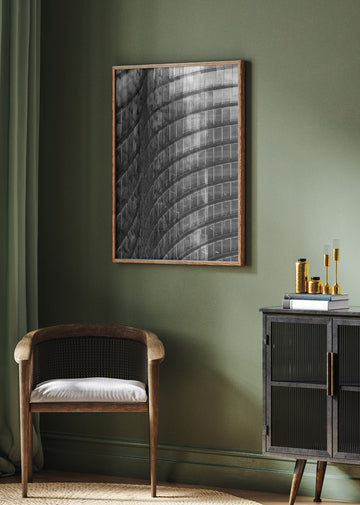 Curved Glass Facade | Poster - Room Interior 2