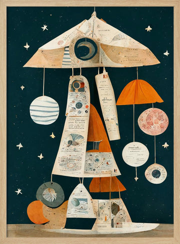 Cosmic Jamboree | Poster - Wood Frame Interior