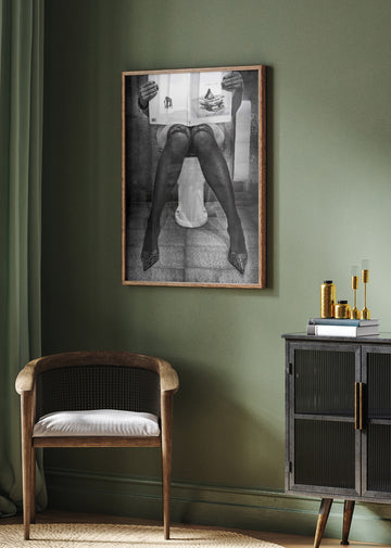 Glamour In The Bathroom | Poster - Room Interior 2