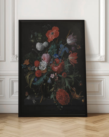 A Bunch of Flowers By Jacob Van Walscapelle | Poster - Room Interior 1