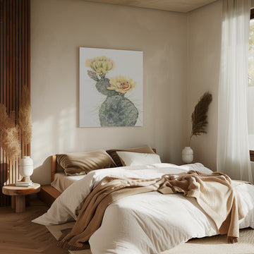 Missouri Prickly Pear From North American Wildflowers (1925) By Mary Vaux Walcott. | Canvas - Room Interior 2