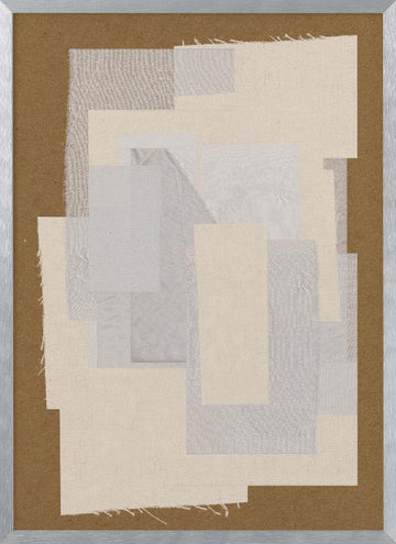 Layered Simplicity | Poster - Silver Frame Interior