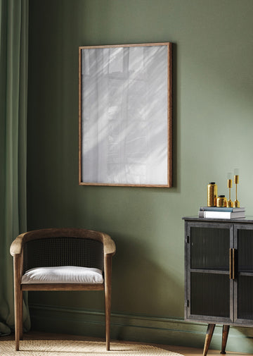 Shades of White in Morocco | Poster - Room Interior 2