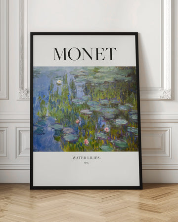 Water Lilies 1915 | Poster - Room Interior 1