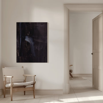 Dark Veil Harmony | Canvas - Room Interior 1