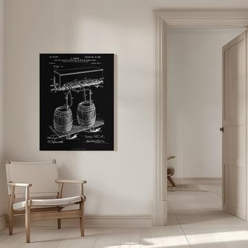 Vintage Beer System Patent | Canvas - Room Interior 1