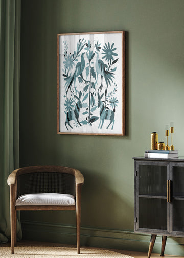 Whimsical Forest Life | Poster - Room Interior 2