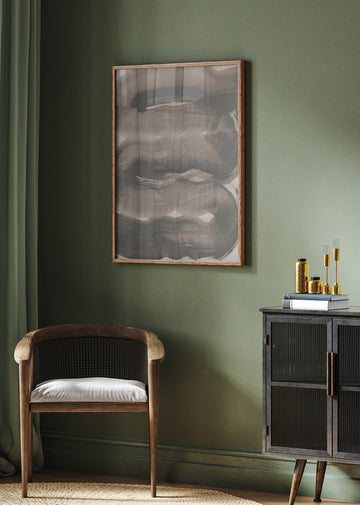 Abstract Brush Strokes 163X | Poster - Room Interior 2