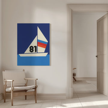 Blue Water Sailing 81 | Canvas - Room Interior 1