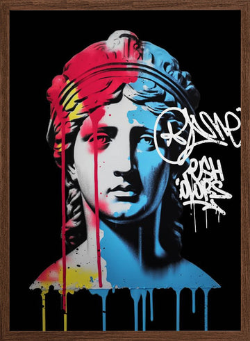 Vandal Nemesis | Poster - Walnut Frame Interior