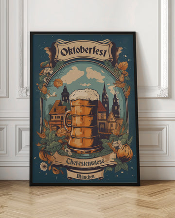 Oktoberfest Beer Stein Munich | Poster - Room Interior 1