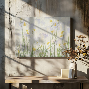 Crocuses bloom | Canvas - Room Interior 2