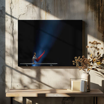Gymnast on Parallel Bars | Canvas - Room Interior 2