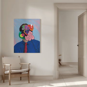Colorful Abstract Identity | Canvas - Room Interior 1