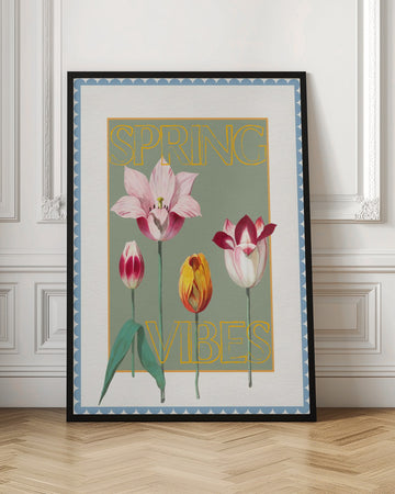 Spring Tulips Vibes | Poster - Room Interior 1