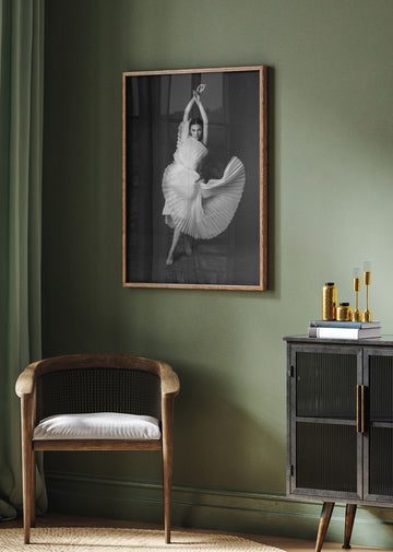 Elegant Dancing Woman | Poster - Room Interior 2