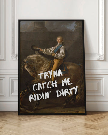 Ridin' Dirty Horseman | Poster - Room Interior 1