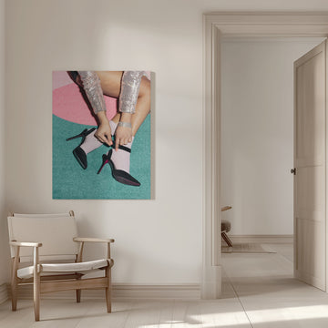 Stylish Heels and Socks | Canvas - Room Interior 1