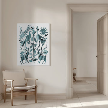 Whimsical Forest Life | Canvas - Room Interior 1