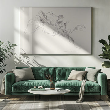 Radish Botanical Drawing | Poster - Room Interior 1
