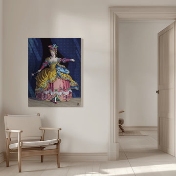 Rococo Stage Costume | Canvas - Room Interior 1