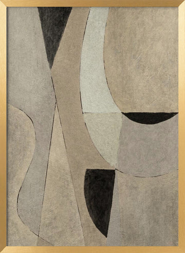 Mossa | Poster - Gold Frame Interior