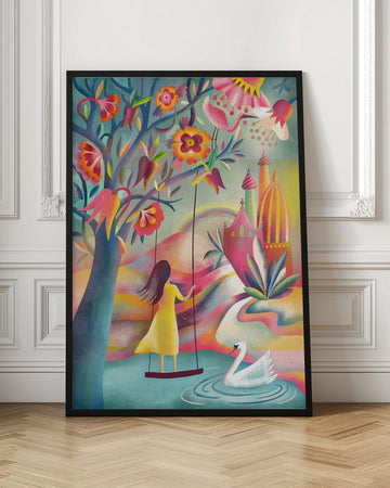 Enchanted Garden Swing | Poster - Room Interior 1