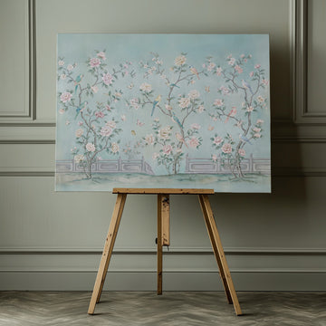 Chinoiserie Birds and Blossoms | Canvas - Room Interior 1