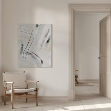 Abstract Flowing Lines | Canvas - Room Interior 1