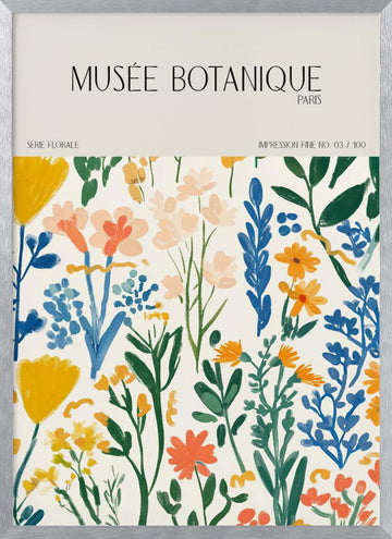 Museebotaniqueno29 | Poster - Silver Frame Interior