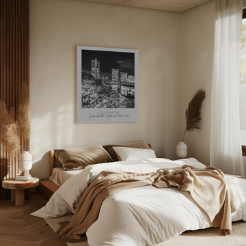 Yokohama Night Landmark Promenade | Canvas - Room Interior 2