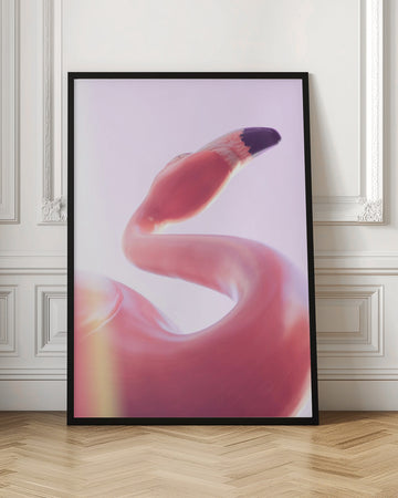 Graceful Pink Flamingo | Poster - Room Interior 1
