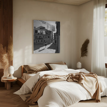 Skipping Girl Venice Alley | Canvas - Room Interior 2