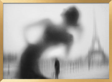 Parisian Woman Dream | Poster - Gold Frame Interior