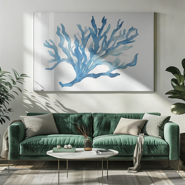 Blue Coral | Poster - Room Interior 1