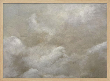 Cloud | Poster - Wood Frame Interior