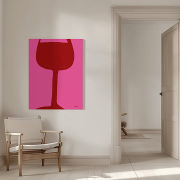 Red Wine | Canvas - Room Interior 1