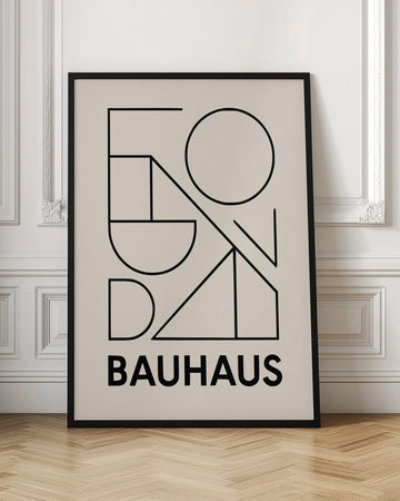 Bauhaus Geometric Design | Poster - Room Interior 1