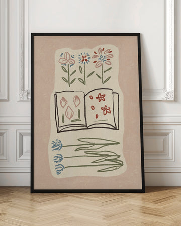 Botanical Study Book | Poster - Room Interior 1