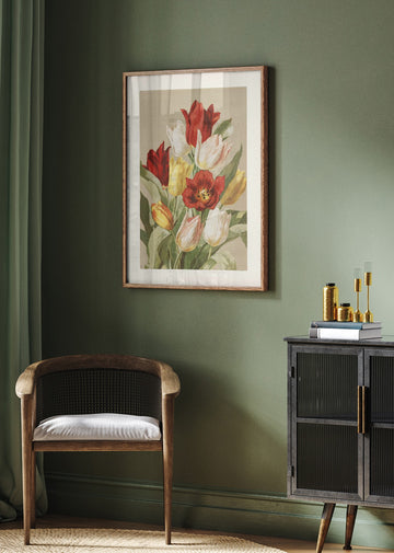 Tulips By Ellen Thayer Fisher | Poster - Room Interior 2