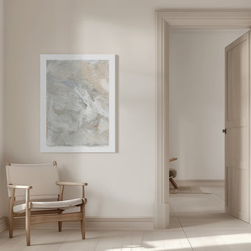 Subtle Flowing Abstract | Canvas - Canvas Interior