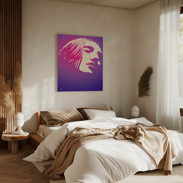 Emotional Pink Profile | Canvas - Room Interior 2