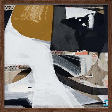Trading | Poster - Walnut Frame Interior