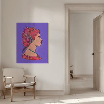 Headphone Queen | Canvas - Room Interior 1